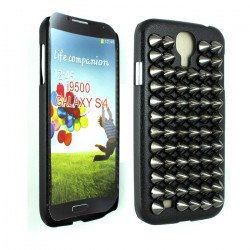 Samsung Galaxy S4 3D Spike Punk Studs Case (Black)